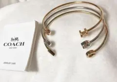 COACH ブレスレット　バングル　3つセット