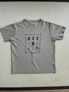 mont-bell 昆虫プリント ウィックロンTシャツ ベージュ