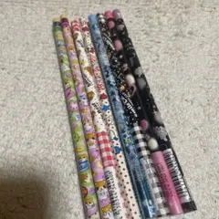 平成レトロ★ カラフルなHB鉛筆8本セット