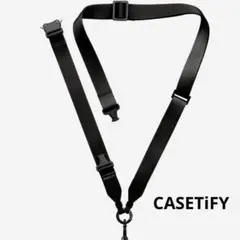 CASETiFY 2-in-1 Utility Lanyard - Black