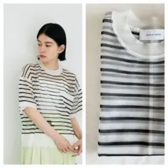 ADAM ET ROPE' シアークロップドTEEのサムネイル