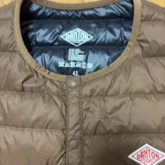 DANTONメンズダウンベスト