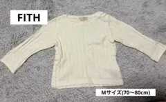 FITH リブカットソー アイボリー 70〜80cmのサムネイル