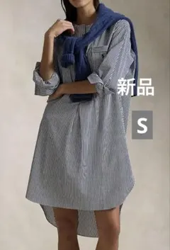 【現行】POLO RALPH LAUREN シャツワンピースルームウェア