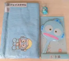 ハンギョドングッズ フェイスタオル 手鏡 ぬいぐるみといっしょフィギュア
