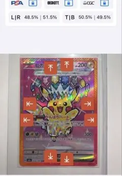 極美品　ピカチュウ ex SAR &ゲンガーMA