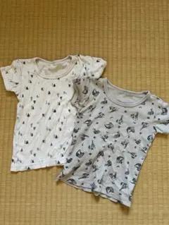 ベビー肌着　インナーセット半袖　まとめ売り　80cm