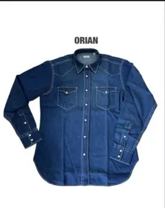BEAMS F 【別注】ORIAN / シャンブレー ウエスタンシャツのサムネイル