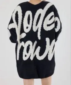 RODEO CROWNS WIDE BOWL ロゴ2WAYモールニットワンピース