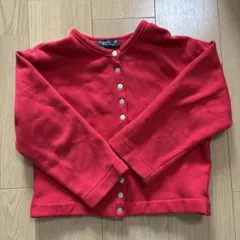 agnès b. カーディガン 8 ans レッド