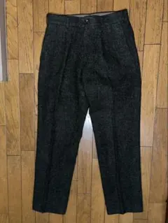 コムデギャルソンオムプリュス　グリーン系ツイードパンツAD1998 ヴィンテージ