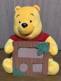 くまのプーさん ぬいぐるみ フレーム付き
