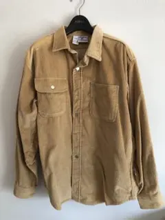 Prentiss コーデュロイシャツ L ベージュ　プレンティス80s-90s