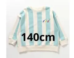 新品 BREEZE ブリーズ コラボ ピクミン トレーナー　140 サックス