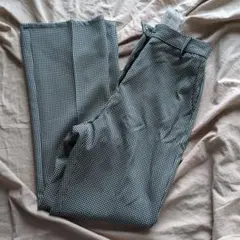 新品 レディース ボトムス スラックス 千鳥柄 ストレッチ 値下げ S