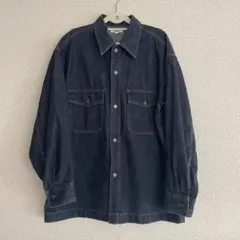 新品 UNIQLO U オーバーサイズカラーデニムジャケット XXL グレー 