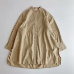 トゥモローランド ボールジィ コットン チュニック ロングシャツ バンドカラーのサムネイル