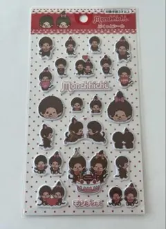【新品✨】モンチッチぷくっとシール 立体シール ぷっくりシール　ボンボンドロップ