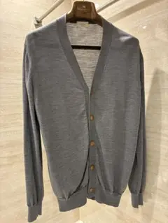 altea グレー Vネック カーディガン