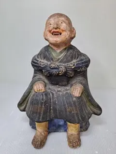 古い陶人形 陶器 人形 良寛和尚 お寺様 和尚 古い陶人形 陶器 人形 良寛和尚 お寺様 和尚 | Mercari