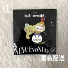 NiziU NEW EvoNUtion BIG ピンバッジ 愛知 東京 - メルカリ