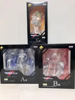 未開封　マクロスF 一番くじ プレミアムフィギュア A B C賞セットまとめ売りのサムネイル