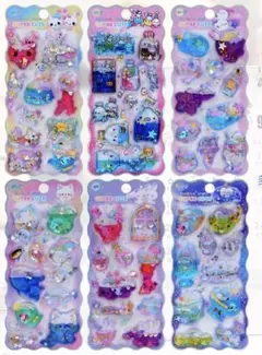 ラスト1セット!　色つきウォーターシール　シャカシャカシール