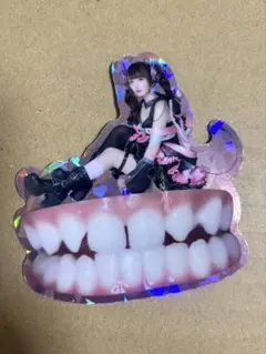 チバゆな 生誕 グッズ ステッカー 歯 きゅるりんってしてみて