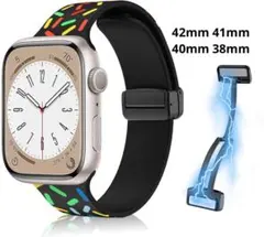 コンパチブルアップルウォッチ マグネット付きバンド 42/41/40/38mm
