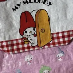 新品　マイメロディ　トートバッグ　エコバッグ　大容量　ビッグサイズ　収納バッグ