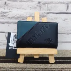 ★新品★ umbro アンブロ クールポケット 折り財布 グリーンのサムネイル
