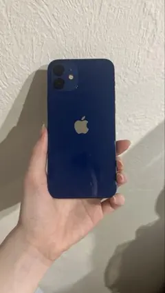 Apple iPhone 12 本体 ブルー 128GB 覗き見防止フ - メルカリ