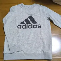 adidas グレー トレーナー 150cm