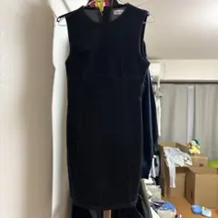 ZARA ブラック ノースリーブ ワンピース XS