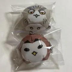 ハイキュー!! 動物マスコットミニビーズクッション木兎光太郎 赤葦京治