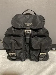 ⭐︎本文必読⭐︎ 新品 PRADA プラダ ナイロンリュック ブラック 三角 