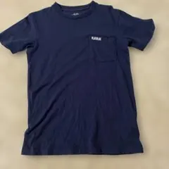 BLUE BLUE ポケット付き Tシャツ ネイビーのサムネイル