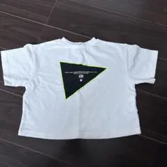子供 Lee Tシャツ 白 三角形ロゴ