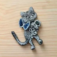 c47 ミナペルホネンブローチアクセサリーハンドメイド