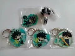 呪術廻戦 伏黒恵 ぴた！でふぉめ ふでマメ アクリルキーホルダー フィギュア