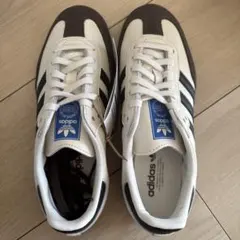adidas samba ホワイト×ブラック