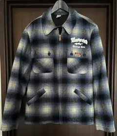 CHALLENGER × FIVE BROTHER　JACKET BLUE L