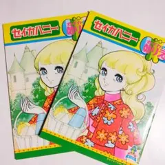 ウ*ネ様 昭和レトロ　セイカ　ハニー　ぬりえ　2冊