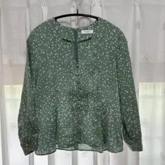 【BEAUTY&YOUTH】ドット柄ブラウス