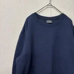 エディーバウアー　スウェット　無地　アメリカ古着　L 3559