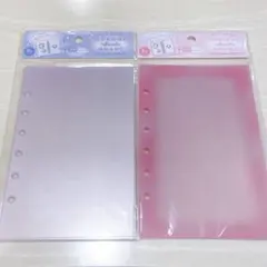 クーリア とうめいシールシート ピンク リフィル 2袋セット