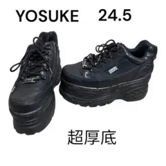 YOSUKE ヨースケ 厚底スニーカーシューズ レディース24.5cm