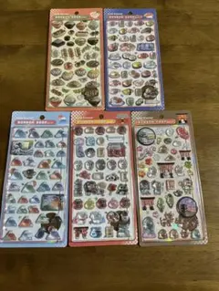 正規品　ボンボンドロップシール和柄5種