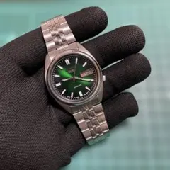 D*1様 セイコー 自動巻き 腕時計 グリーン