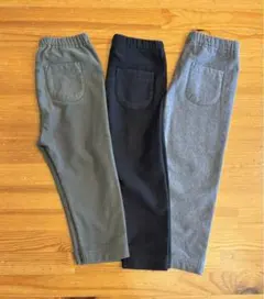 ユニクロ　フリースレギンス　3枚セット　80サイズ　まとめ売り